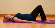 bridge pose prenatal yoga