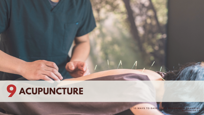 10 Ways to Ease Early Pregnancy Cramping- Acupuncture